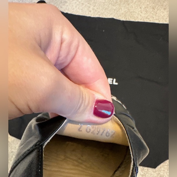 🎈🎈🎈 SOLD🎈🎈🎈CHANEL Black Lambskin CC Espadrilles- FULL SET LK NEW - sale - Picture 12 of 13